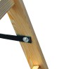 Holzleiter 4 Sprossen 150 kg Malerleiter