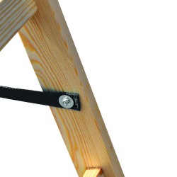 Holzleiter 6 Sprossen 150kg Malerleiter