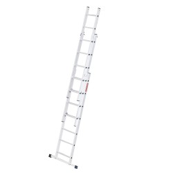 Mehrzweckleiter aus Aluminium 3x7 150kg