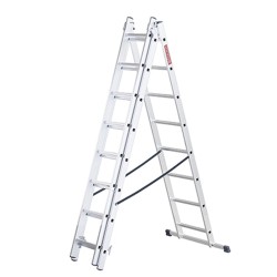 Aluminium-Mehrzweckleiter 3x8 150 Kg