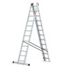 Mehrzweckleiter aus Aluminium 3x12 150 kg