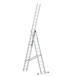 Mehrzweckleiter aus Aluminium 3x13 150 kg