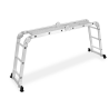 Aluminiumgelenkleiter 4x3 mit Arbeitsplattform HOME