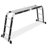 Multifunktions-Gelenkleiter mit Plattform 4x3 Sprossen