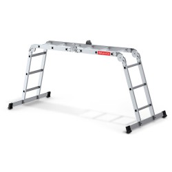 Aluminiumgelenkleiter 4x3 150 Kg HOME