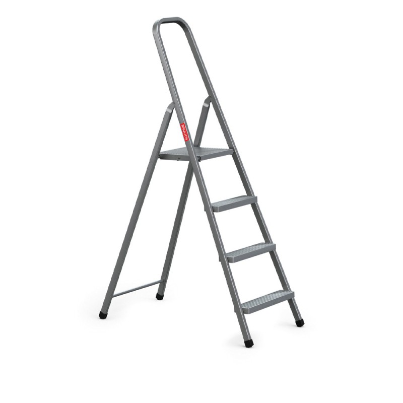 Stahlleiter 4 Stufen 125 Kg HOME