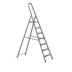 Stahlleiter 7 Stufen 125 Kg HOME