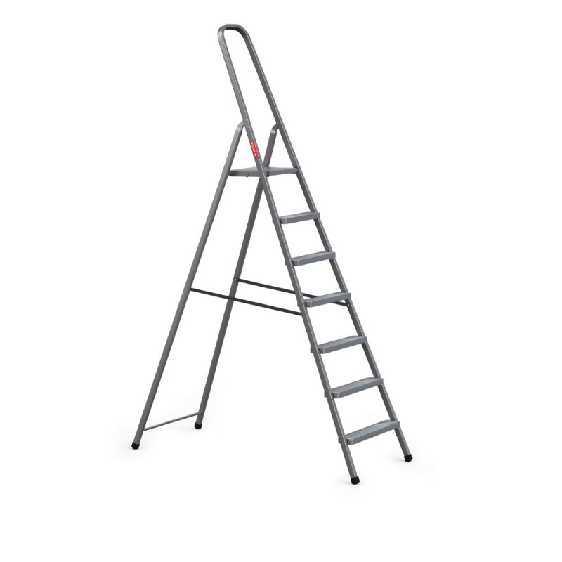 Stahlleiter 7 Stufen 125 Kg HOME