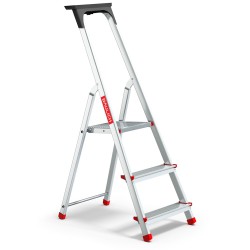 Haushaltsleiter mit Ablage 3 Stufen