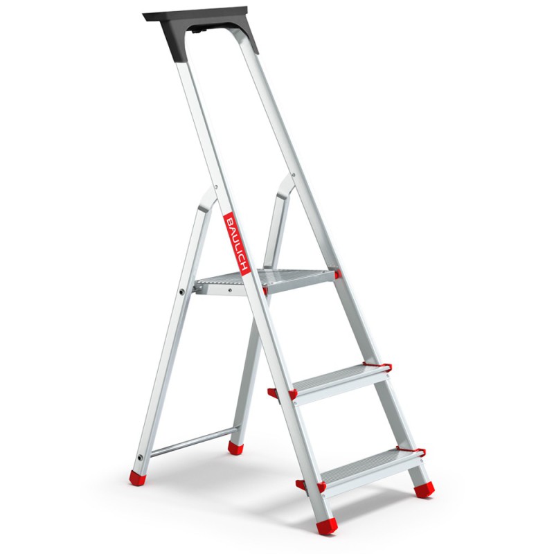 Haushaltsleiter mit Ablage 3 Stufen