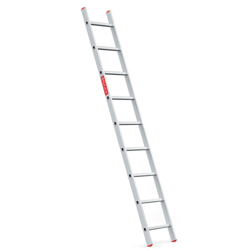 Aluminium-Anlegeleiter 9 Sprossen 150 Kg