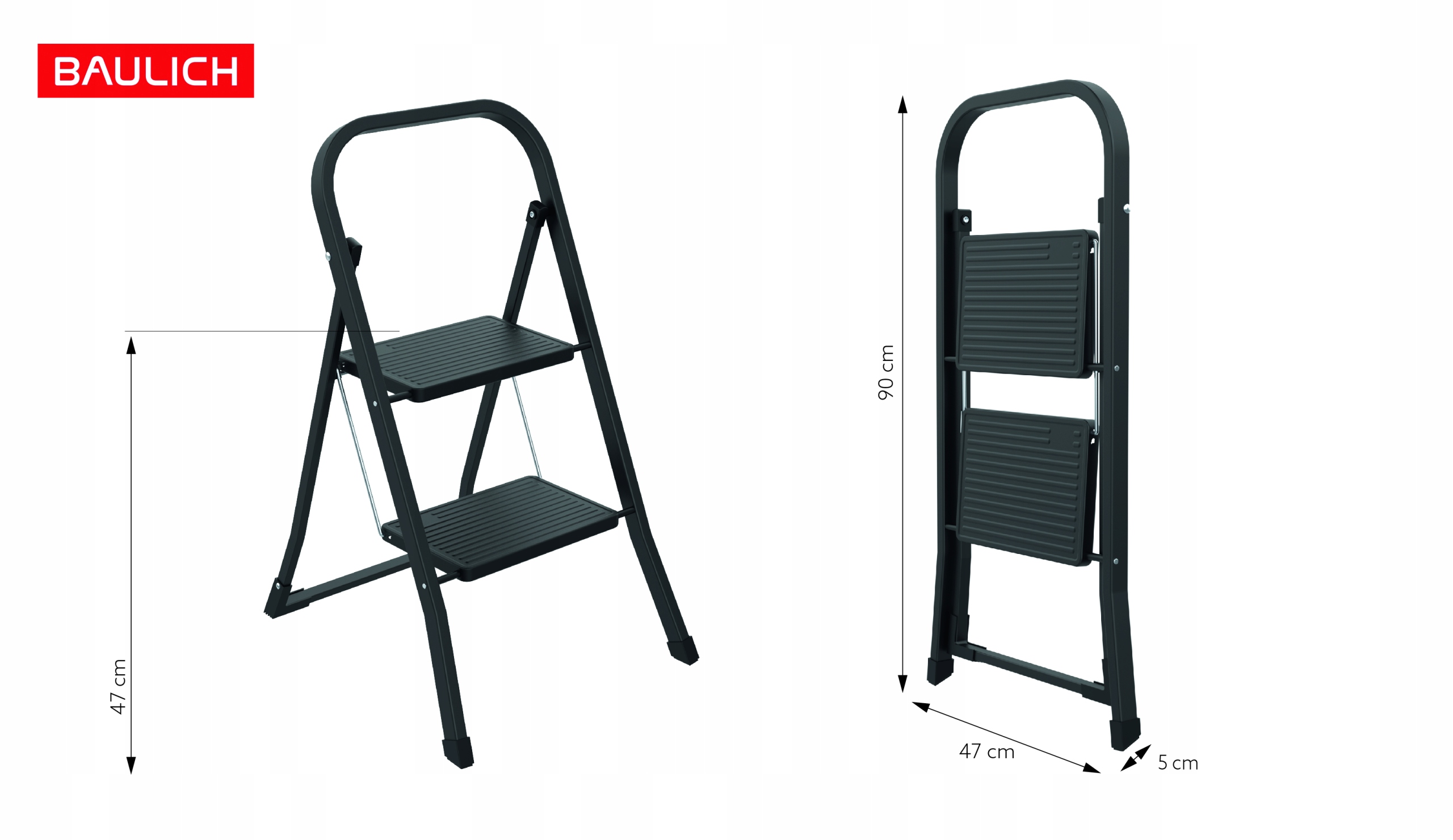 Abmessungen der Leiter