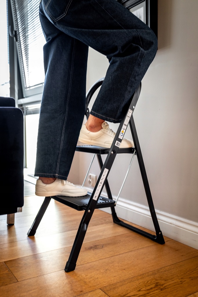 Detailansicht Stufen Haushaltsleiter