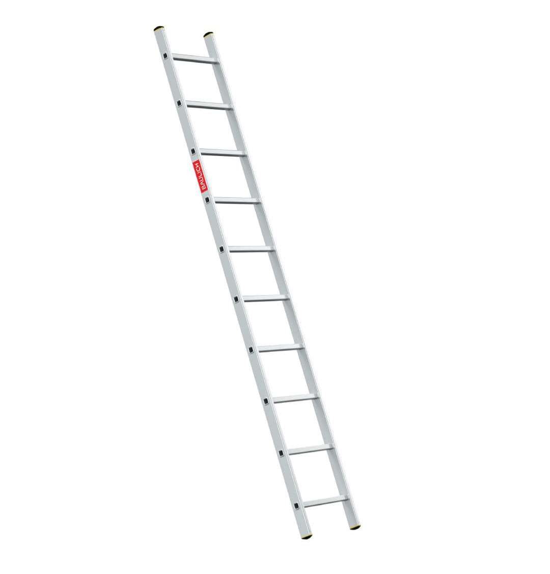 BAULICH_Aluminium-Anlegeleiter mit 10 Sprossen