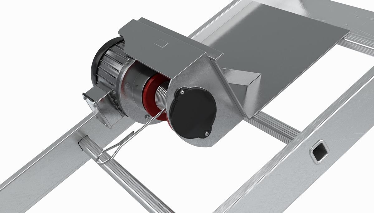 Elektromotor 1050 W des Dachdeckeraufzugs Baulich für Photovoltaik-Module
