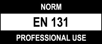 EN 131 Aluminium-Anlegeleiter Baulich 1x8 Professional Use