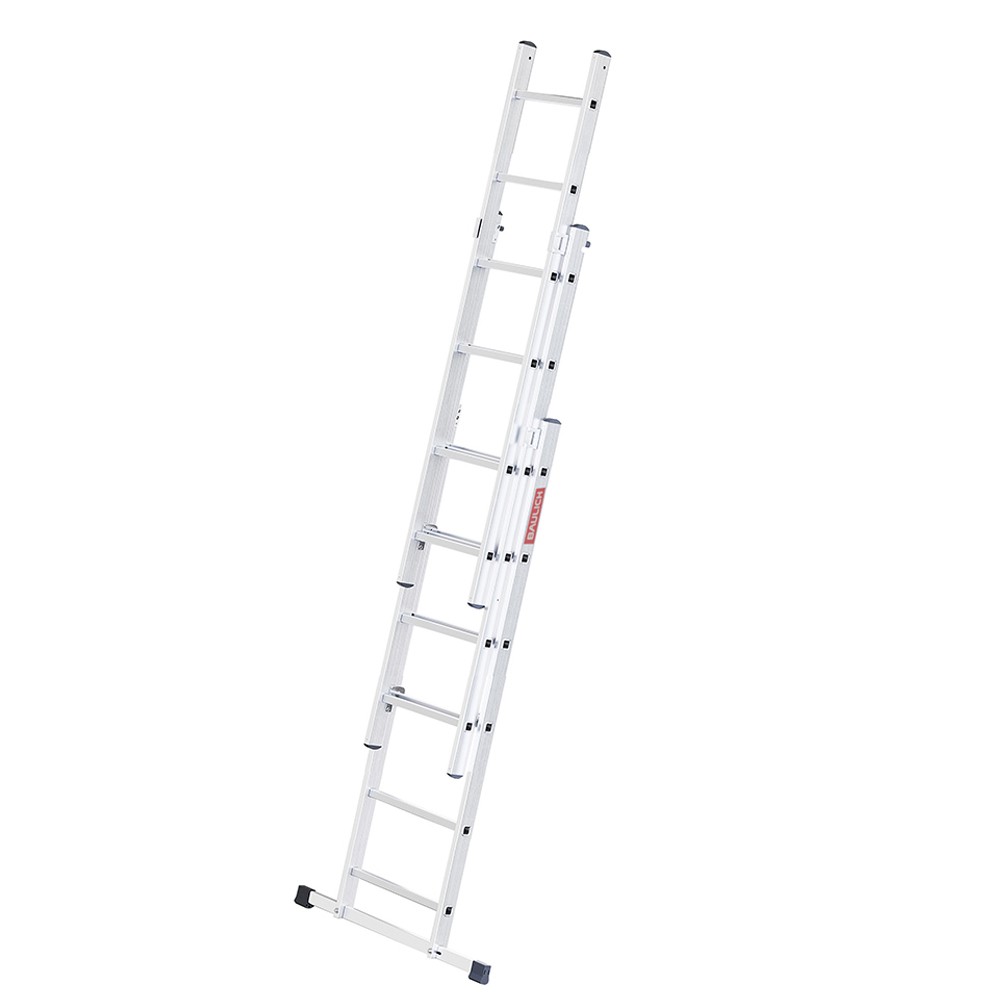 Aluminium-Mehrzweckleiter Baulich 3x6 als Anlegeleiter