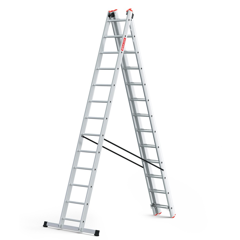 Baulich Mehrzweckleiter 3x13 PRO in freistehender A-Stellung